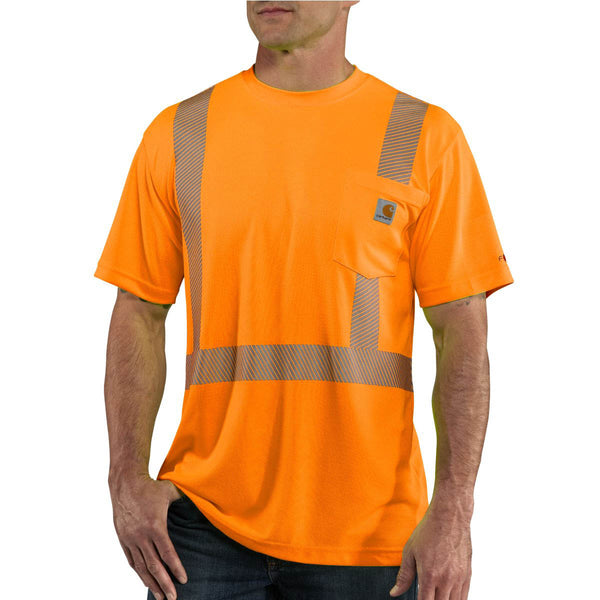 Carhartt 100495 Men's Force High-Visibility Short Sleeve Class 2 T-Shirt