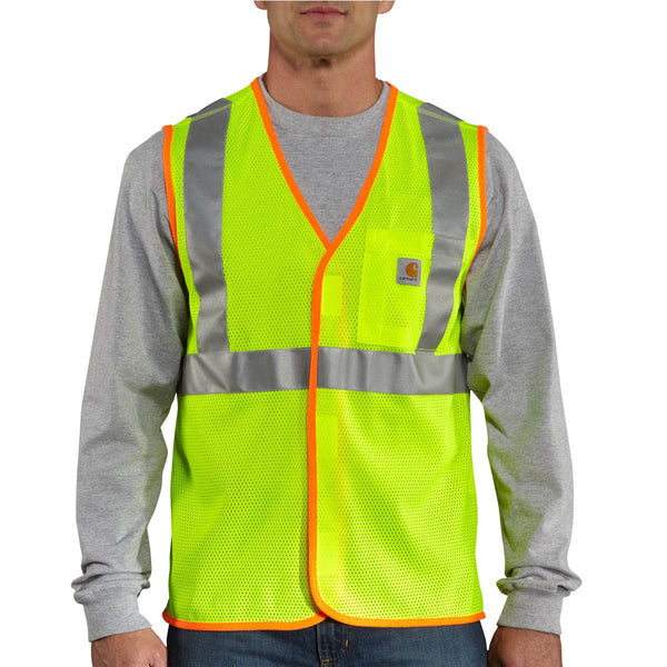 Carhartt 100501 Men's High-Visibility Class 2 Vest - Discontinued Pricing