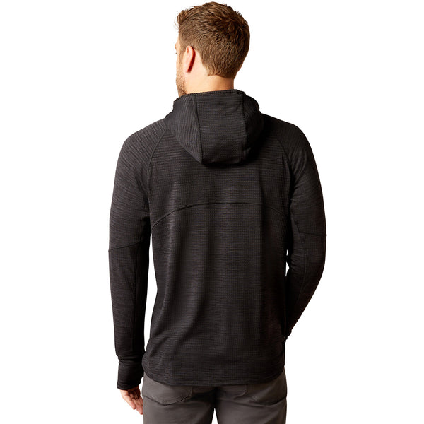 Ariat 10052063 Men's Rebar Gridwork Hoodie - Black