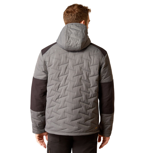 Ariat 10052121 Men's Rebar Winter Cloud 9 Water Resistant Insulated Jacket - Rebar Grey