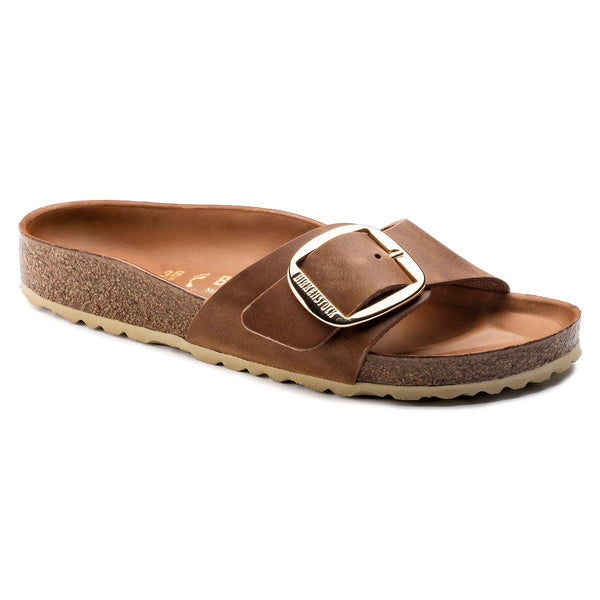 Birkenstock 1006525 Madrid Big Buckle Cognac