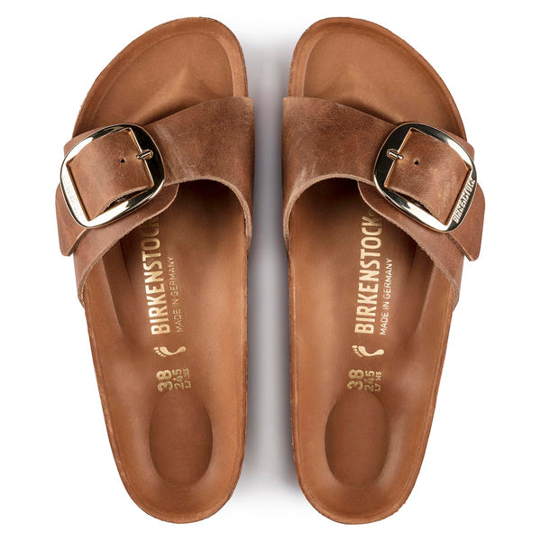 Birkenstock 1006525 Madrid Big Buckle Cognac