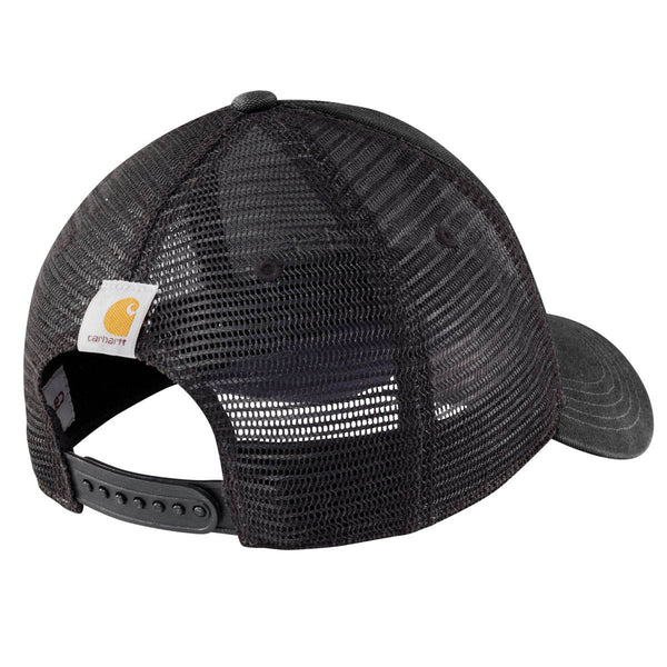 Carhartt 101195 Men's Canvas Mesh-Back Logo Graphic Cap