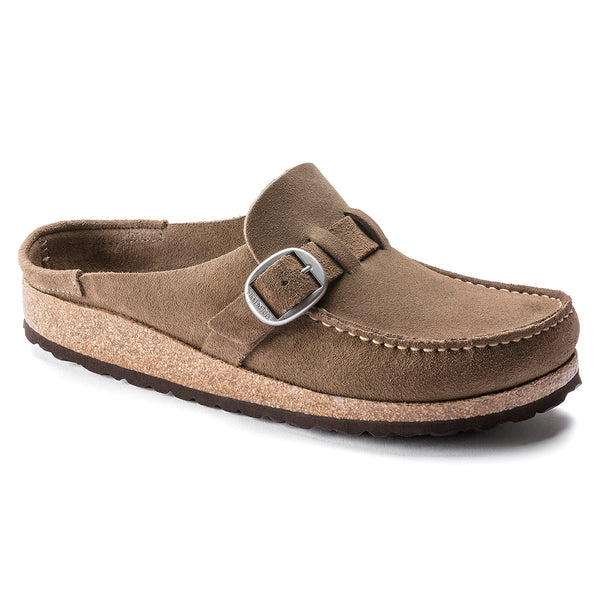 Birkenstock 1019462 Women's Buckley Gray Taupe Suede