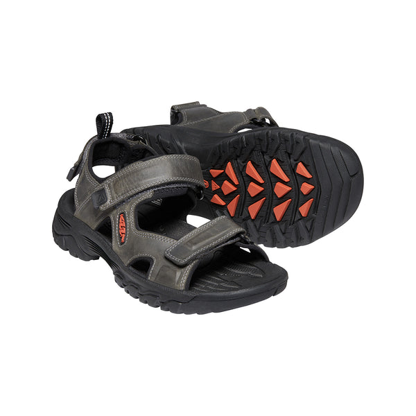 KEEN 1022424 Men's Targhee III Open Toe Sandal Grey