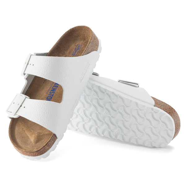 Birkenstock 1024945 Arizona Soft Footbed White