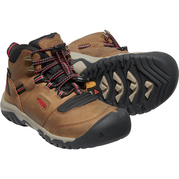 KEEN YRDGMD Big Kids' Ridge Flex Mid WP Sizes 1-7