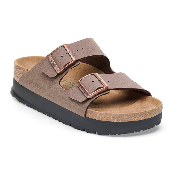 Birkenstock 1027417 Arizona Platform Vegan Mocha Birkibuc