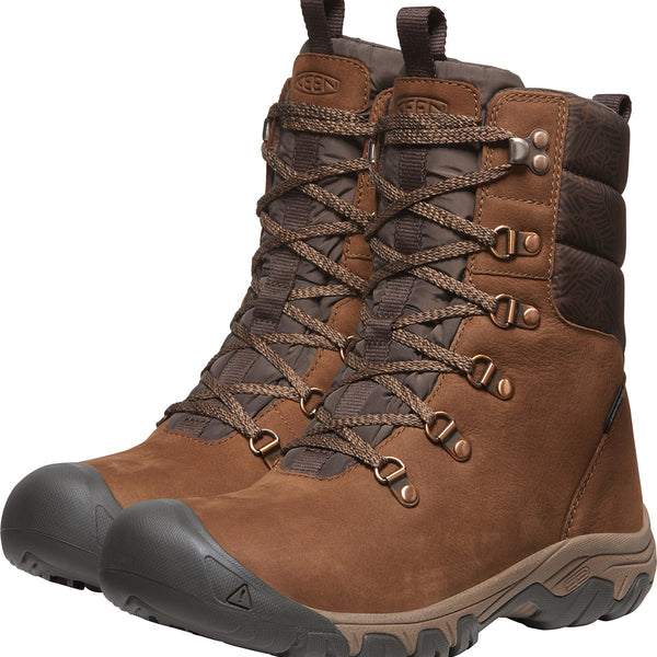 KEEN 1027717 Women's Greta Boot WP Bison