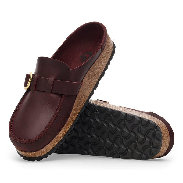 Birkenstock 1027987 Buckley Zinfandel Oiled Leather - Narrow