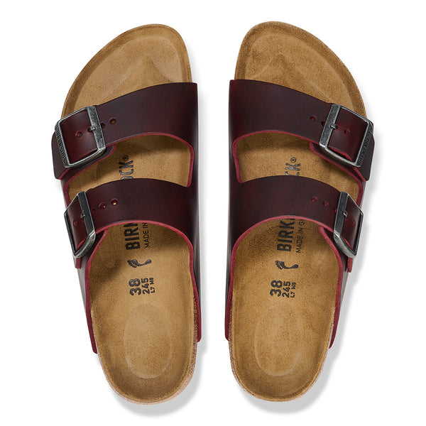 Birkenstock 1028001 Arizona Zinfandel Oiled Leather