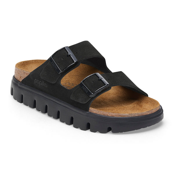 Birkenstock 1028403 Arizona Chunky Black Suede-Narrow