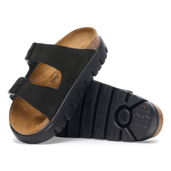 Birkenstock 1028403 Arizona Chunky Black Suede-Narrow