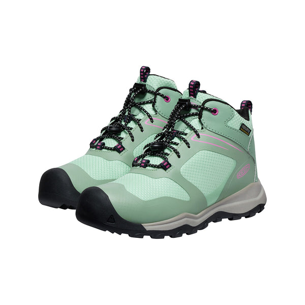 KEEN 1028595 Youth Wanduro Mid WP Sizes 1-6 Granite Green