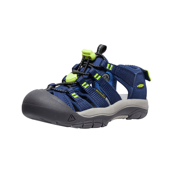 KEEN 1028781 Little Kids' Newport Boundless Sizes 8-13 Naval Academy