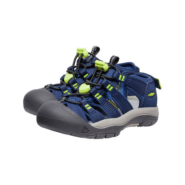 KEEN 1028781 Little Kids' Newport Boundless Sizes 8-13 Naval Academy