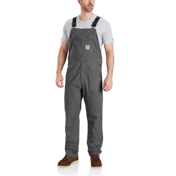 Carhartt 102987 Men's Rugged Flex Relaxed Fit Canvas Bib Overall