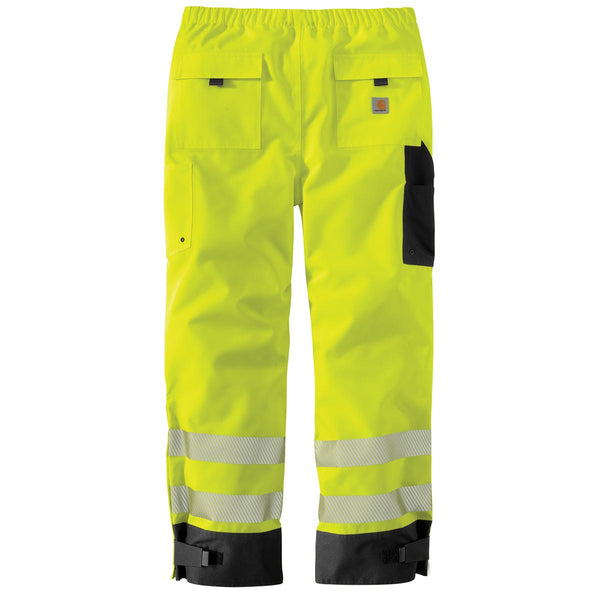 Carhartt 103208 Men's High Vis Class E Waterproof Pant - Unlined