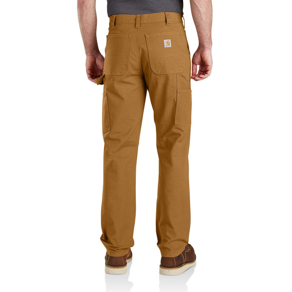 Carhartt 103279-211 Men's Rugged Flex Relaxed Fit Duck Utility Work Pant - Carhartt Brown