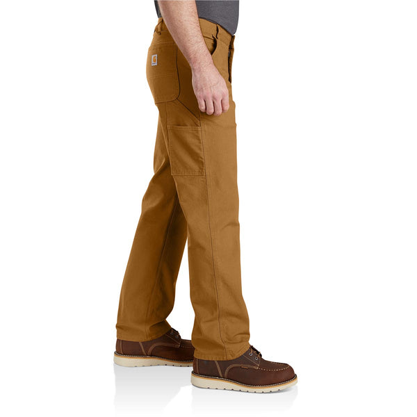 Carhartt 103279-211 Men's Rugged Flex Relaxed Fit Duck Utility Work Pant - Carhartt Brown