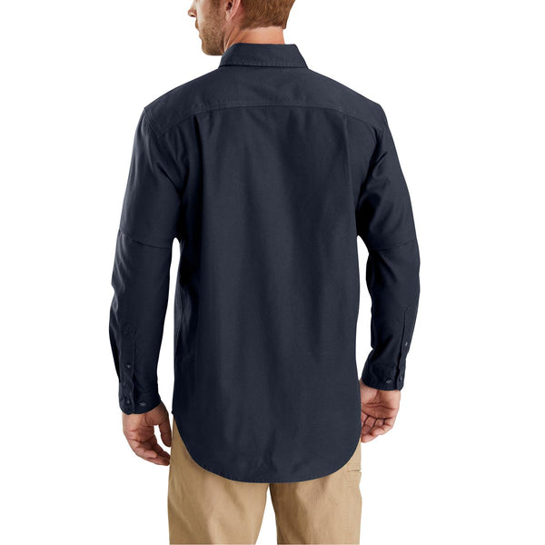 Carhartt 103554 Men's Rugged Flex Relaxed Fit Midweight Canvas LS Shirt