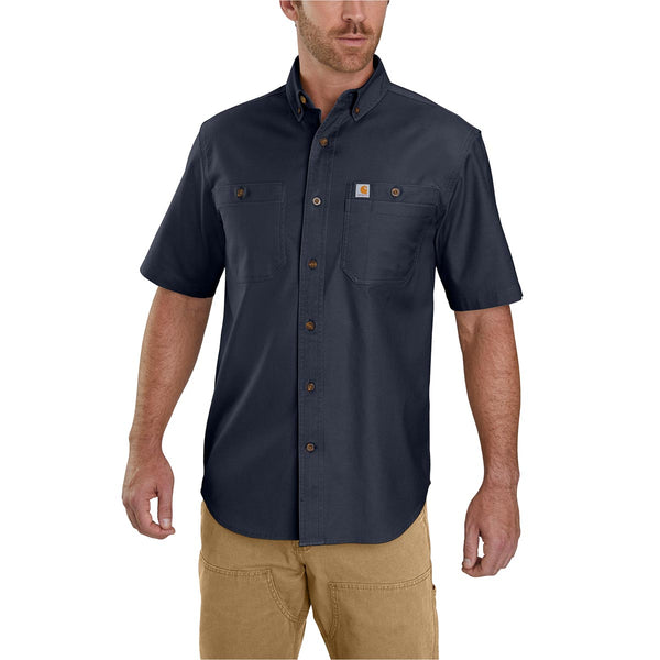 Carhartt 103555 Men's Rugged Flex Relaxed Fit Midweight Canvas SS Shirt