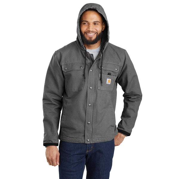 Carhartt 103826 Men's Relaxed Fit Washed Duck Sherpa Lined Utility Jacket