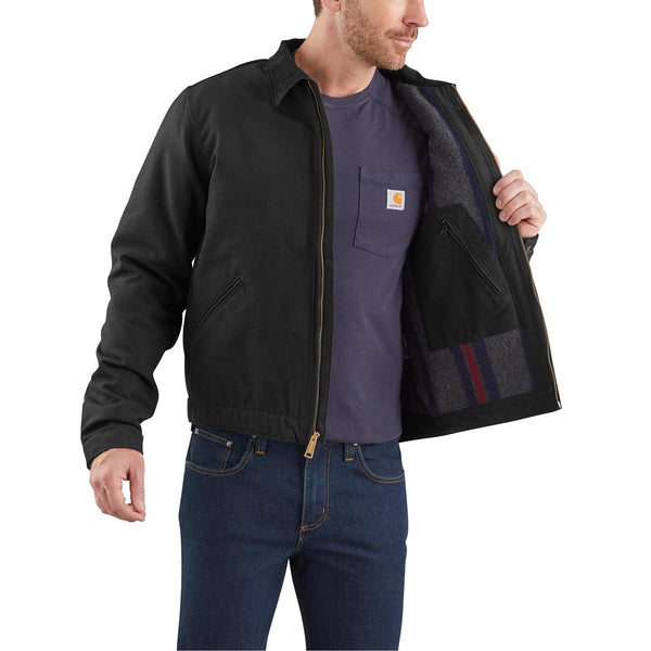 Carhartt 103828 Men's Relaxed Fit Blanket Lined Detroit Jacket