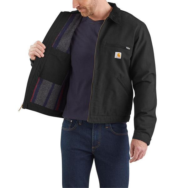 Carhartt 103828 Men's Relaxed Fit Blanket Lined Detroit Jacket