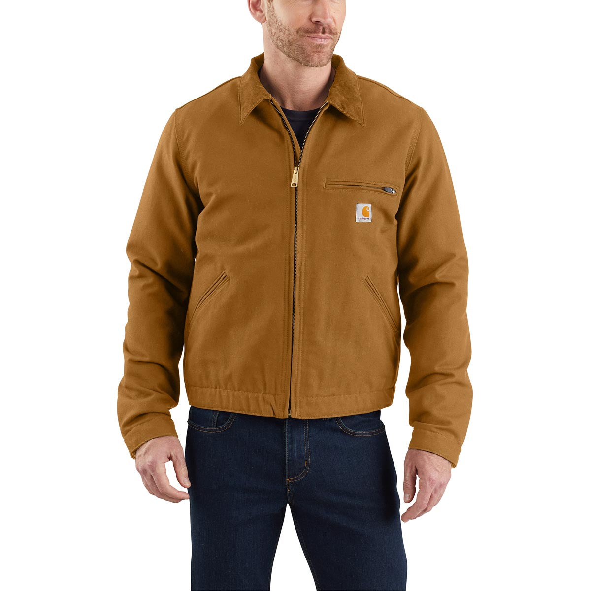 Carhartt-Men's Relaxed Fit Blanket Lined Detroit Jacket – Getz's Inc.