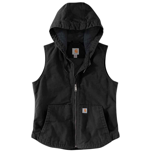 Carhartt 104026 Women's Washed Duck Insulated Hooded Vest