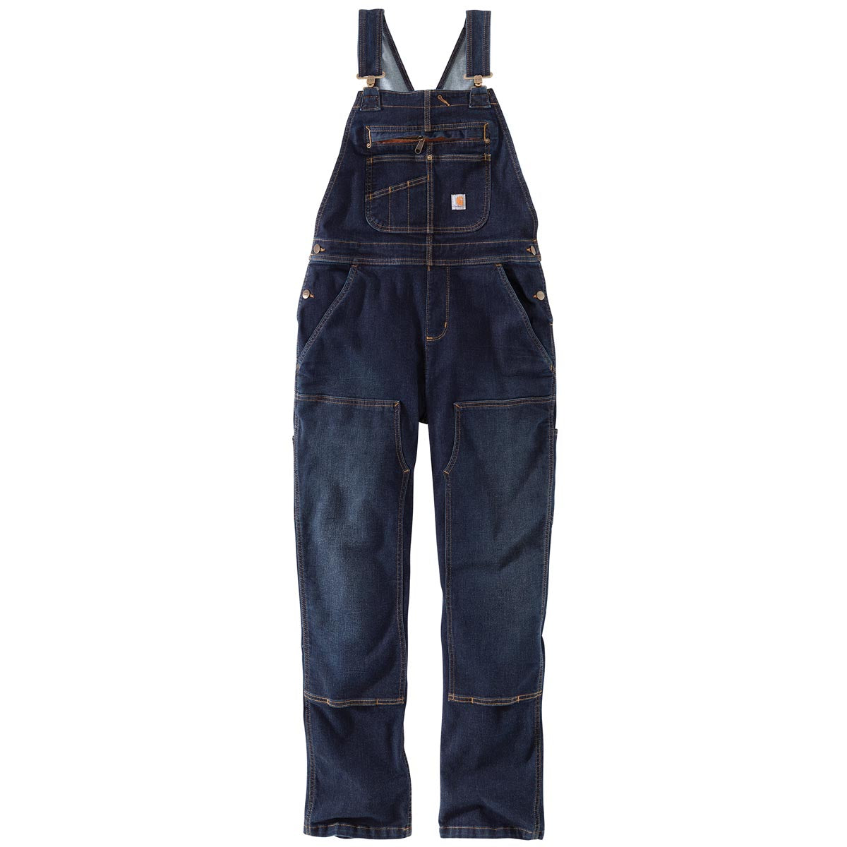 Carhartt-Women's Rugged Flex Denim Double Front Bib Overalls