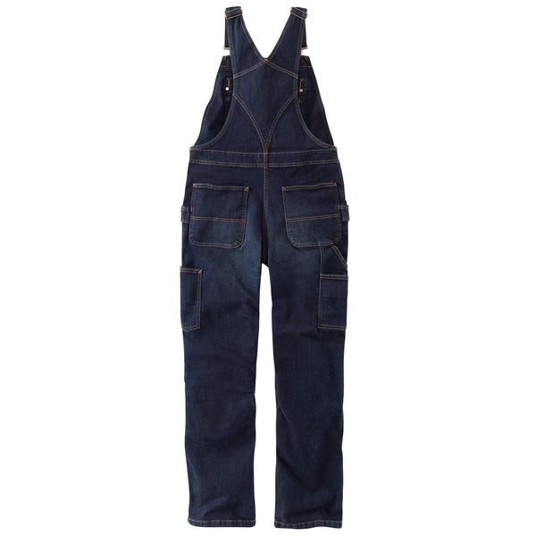 Carhartt 104044 Women's Rugged Flex Denim Double Front Bib Overalls