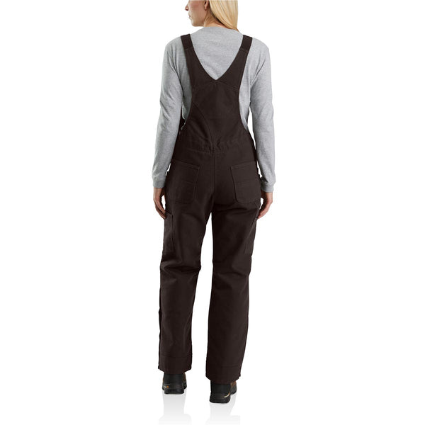 Carhartt 104049 Women's Relaxed Fit Washed Duck Insulated Bib Overall