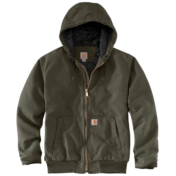 Carhartt 104050 Men's Loose Fit Washed Duck Insulated Active Jac