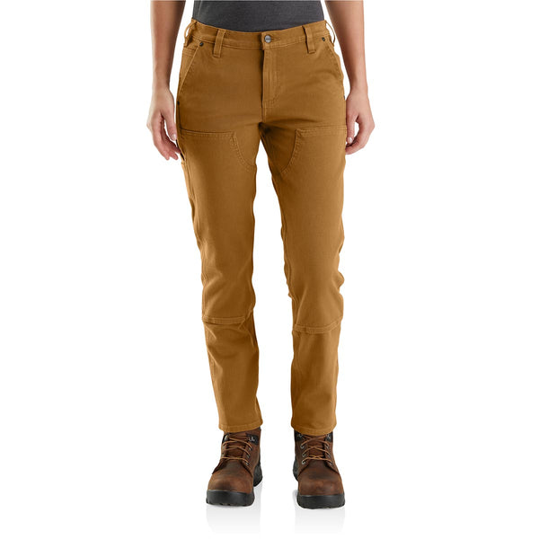 Carhartt 104296-C Women's Rugged Flex Relaxed Fit Twill Double Front Work Pant - Discontinued Pricing