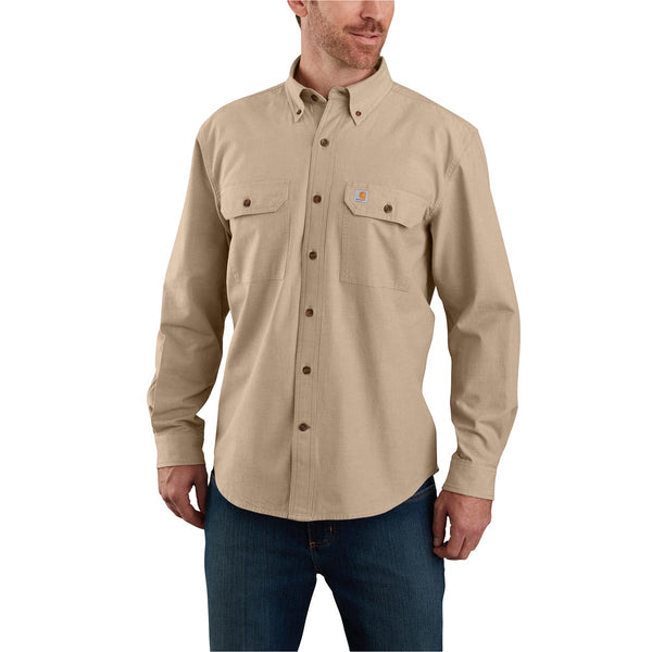 Carhartt 104368 Men's Loose Fit Midweight Chambray LS Shirt