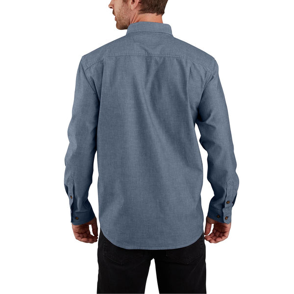 Carhartt 104368 Men's Loose Fit Midweight Chambray LS Shirt