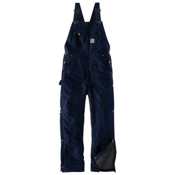 Carhartt 104393 Men's Loose Fit Firm Duck Insulated Bib Overall - Discontinued Pricing