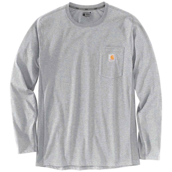 Carhartt 104617 Men's Force Relaxed Fit Midweight LS Pocket T-Shirt - Discontinued Pricing