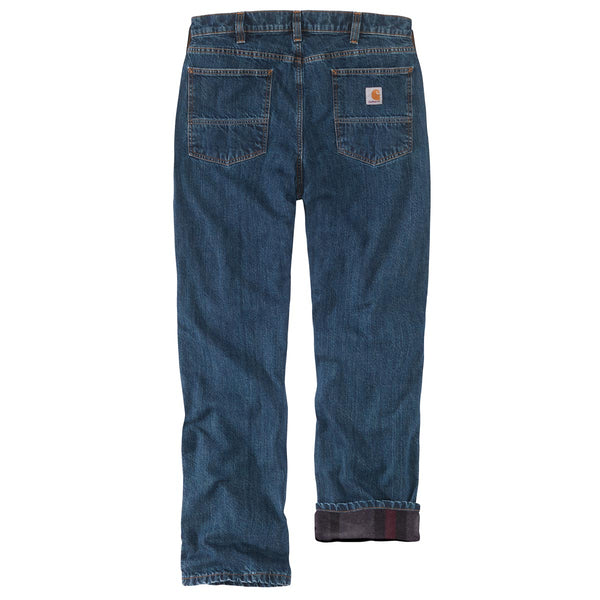 Carhartt 104942 Men's Relaxed Fit Flannel-Lined 5-Pocket Jean