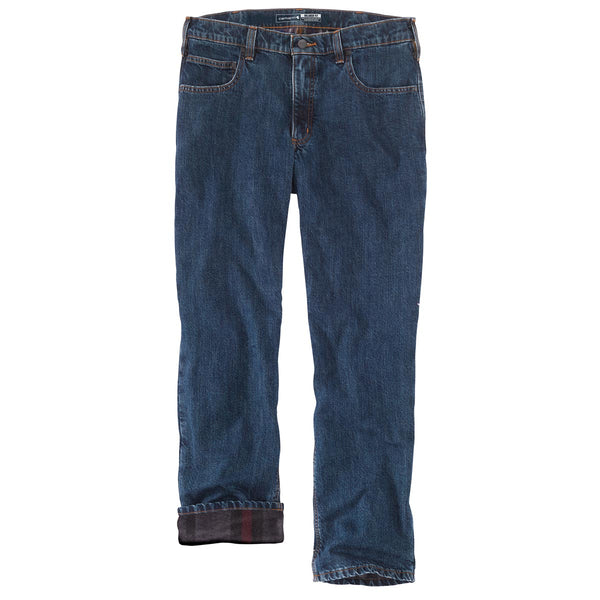 Carhartt 104942 Men's Relaxed Fit Flannel-Lined 5-Pocket Jean