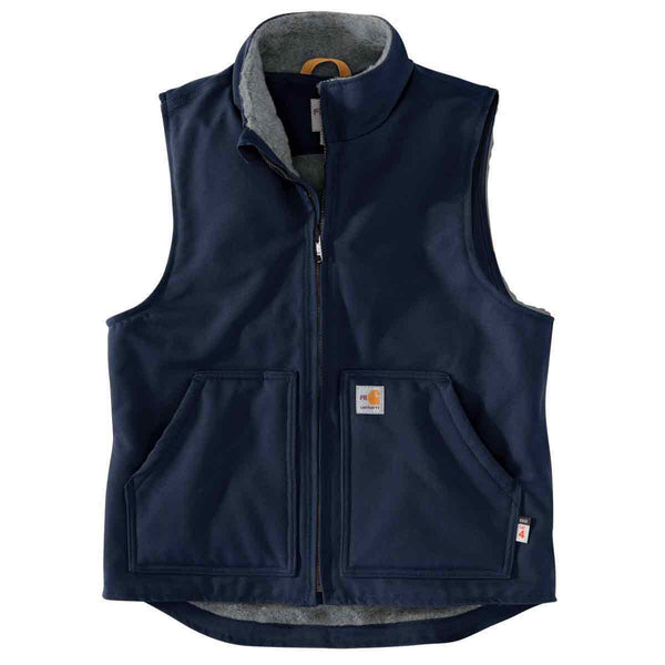 Carhartt 104981 Men's FR Duck Vest Sherpa Lined