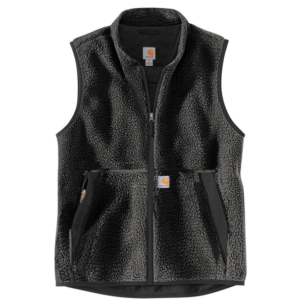 Carhartt 104938 Men's Relaxed Fit Fleece Full Zip Vest - Discontinued Pricing