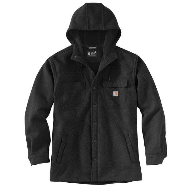 Carhartt 105022 Men's Rain Defender Relaxed Fit Heavyweight Hooded Shirt Jac