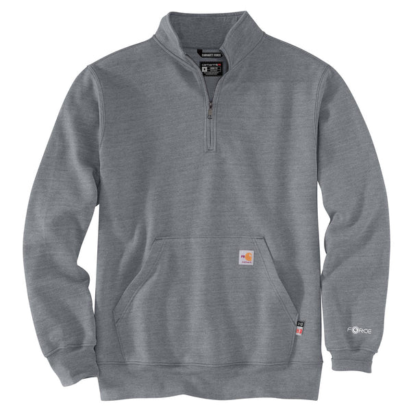 Carhartt 105028 Men's FR Force Original Fit Midweight Mock Neck Sweatshirt