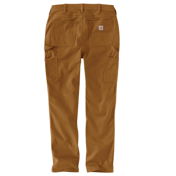 Carhartt 105113-BRN Women's Rugged Flex Relaxed Fit Canvas Work Pant - Carhartt Brown