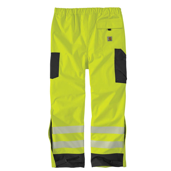 Carhartt 105299 Men's High Visibility Storm Defender Loose Fit Light Weight Class E Pant - Discontinued Pricing