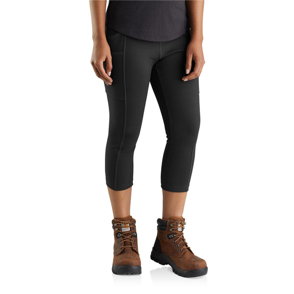 Carhartt 105321 Women's Force Fitted Lightweight Cropped Legging