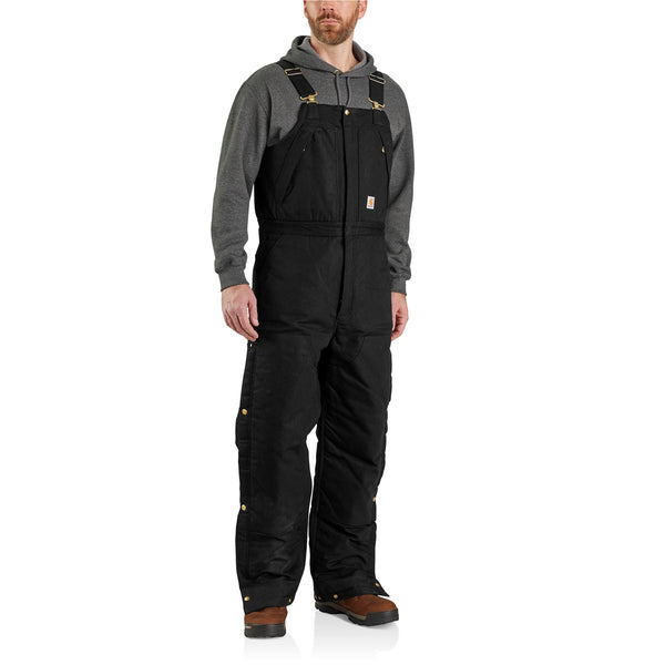 Carhartt 105470 Men's Loose Fit Firm Duck Insulated Biberall